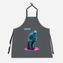 Blue Thinker-unisex kitchen apron-teesgeex