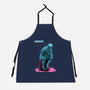 Blue Thinker-unisex kitchen apron-teesgeex