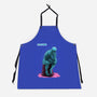 Blue Thinker-unisex kitchen apron-teesgeex