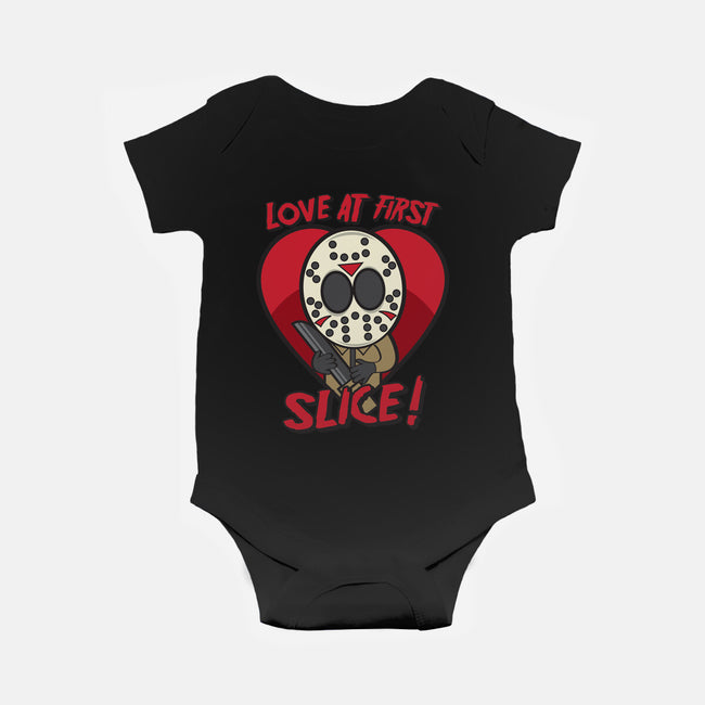 Love At First Slice!-baby basic onesie-jrberger