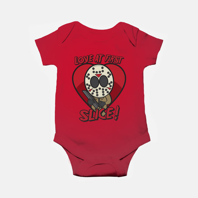 Love At First Slice!-baby basic onesie-jrberger