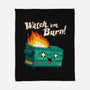 Watch Em Burn-none fleece blanket-vp021