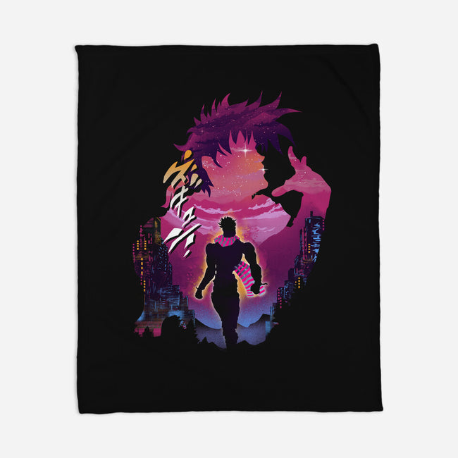 Joestar-none fleece blanket-dandingeroz