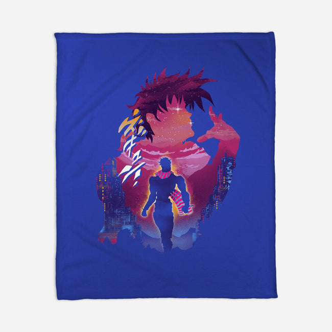 Joestar-none fleece blanket-dandingeroz