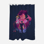 Joestar-none polyester shower curtain-dandingeroz