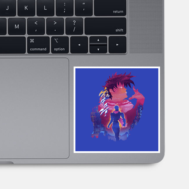 Joestar-none glossy sticker-dandingeroz