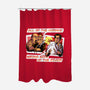 Wrong Side Of the River-none polyester shower curtain-Bo Bradshaw