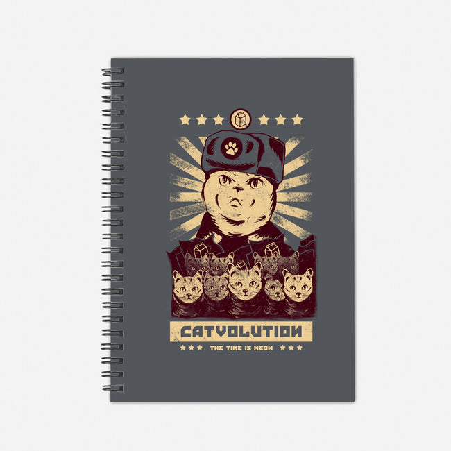 Catvolution-none dot grid notebook-yumie