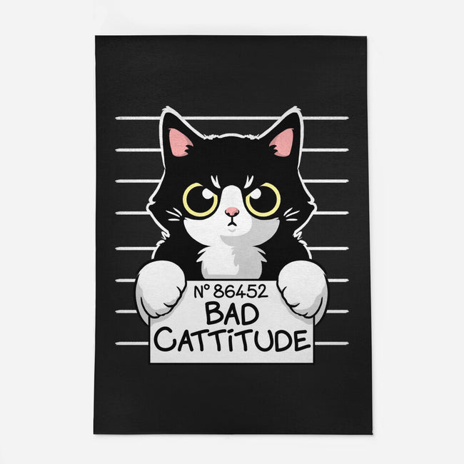 Bad Cattitude-none outdoor rug-NemiMakeit