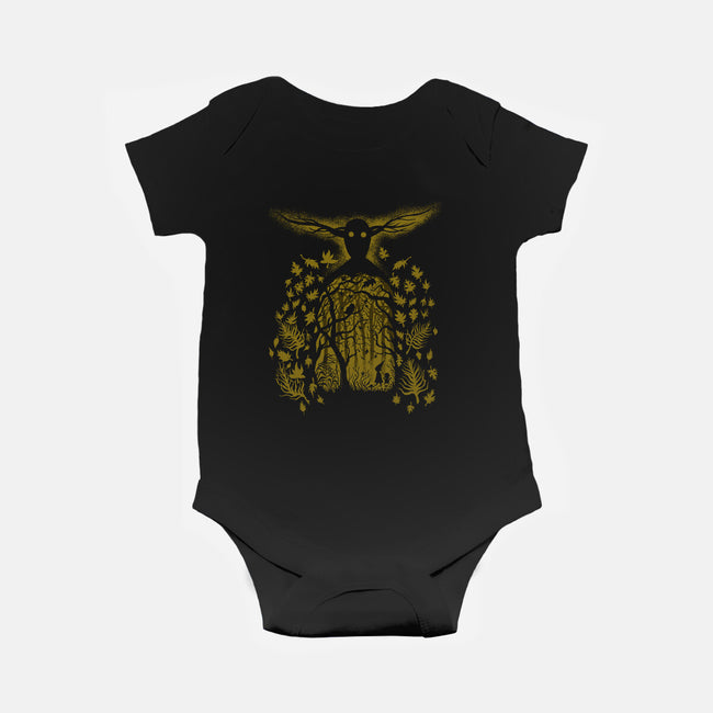 Into The Unknown-baby basic onesie-krobilad