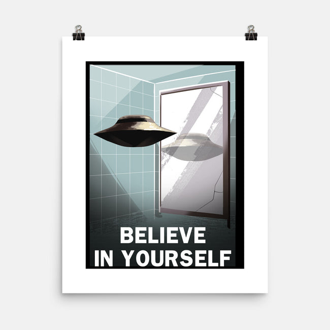 Believe in Yourself-none matte poster-lincean