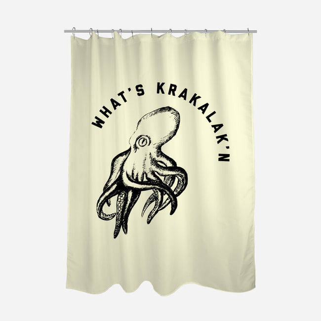 Krakalakin-none polyester shower curtain-moffgideon