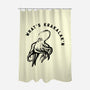 Krakalakin-none polyester shower curtain-moffgideon