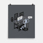 Robot Problems-none matte poster-Gamma-Ray