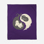 Yin and Yang-none fleece blanket-amyneko