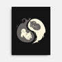 Yin and Yang-none stretched canvas-amyneko
