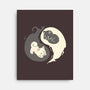 Yin and Yang-none stretched canvas-amyneko