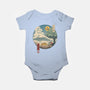 Neighbor's Ukiyo-E-baby basic onesie-vp021