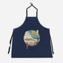 Neighbor's Ukiyo-E-unisex kitchen apron-vp021