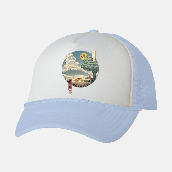 Neighbor's Ukiyo-E-unisex trucker hat-vp021