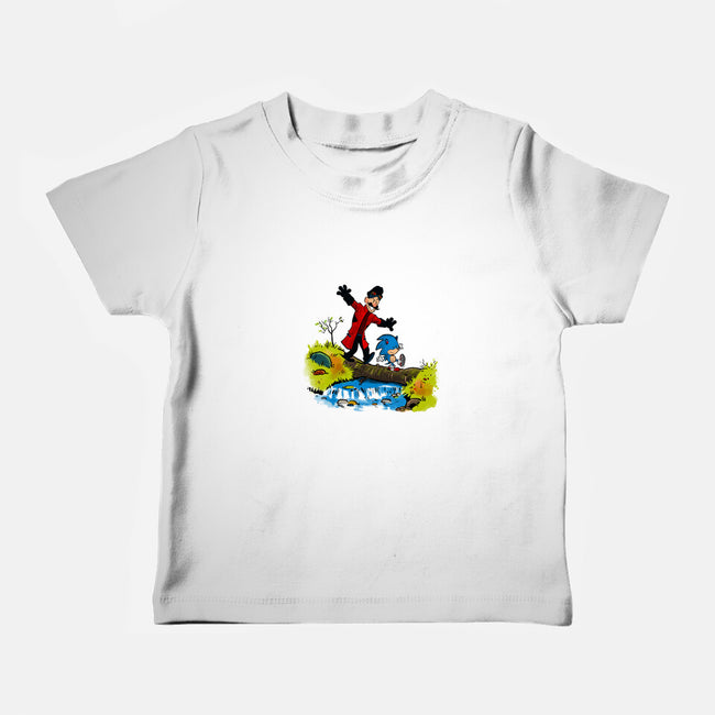 There are Treasures Everywhere-baby basic tee-mikebonales