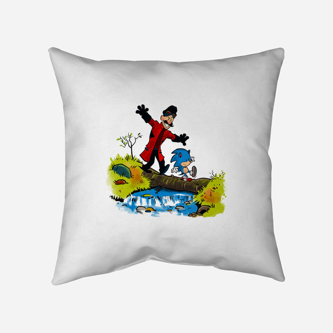 There are Treasures Everywhere-none removable cover w insert throw pillow-mikebonales