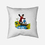 There are Treasures Everywhere-none removable cover w insert throw pillow-mikebonales
