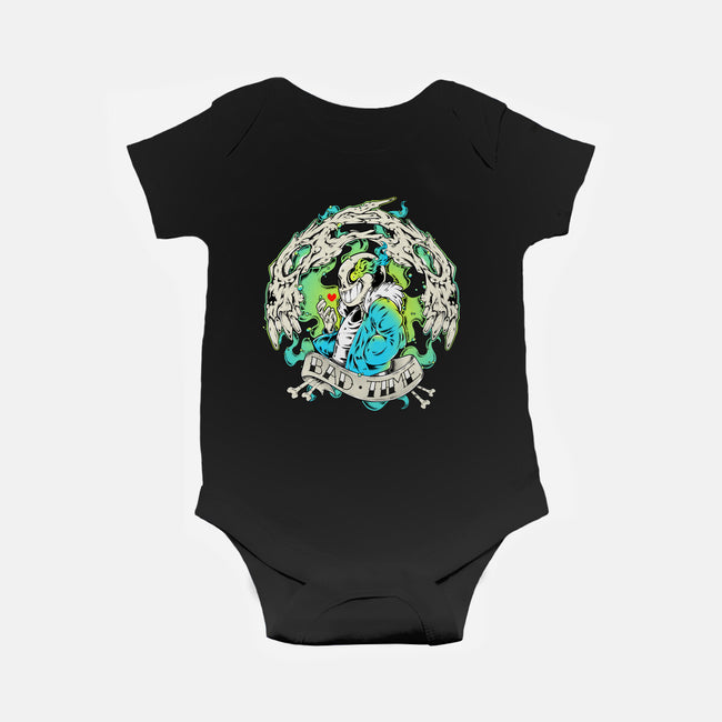 A Bad Time-baby basic onesie-Fearcheck