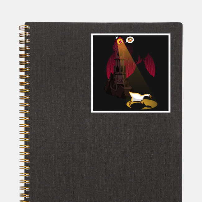 Lord of the Honks-none glossy sticker-theteenosaur