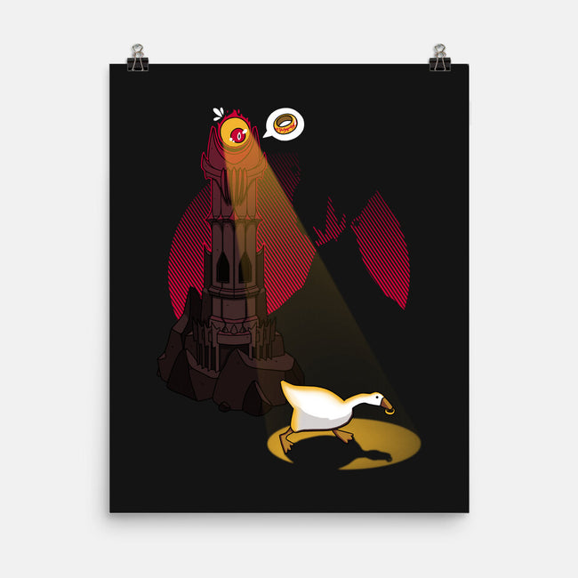 Lord of the Honks-none matte poster-theteenosaur
