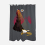 Lord of the Honks-none polyester shower curtain-theteenosaur