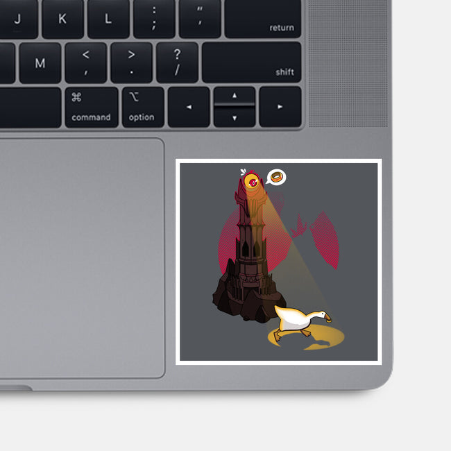 Lord of the Honks-none glossy sticker-theteenosaur