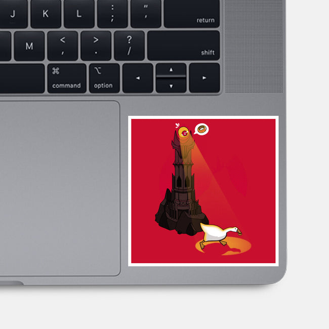 Lord of the Honks-none glossy sticker-theteenosaur