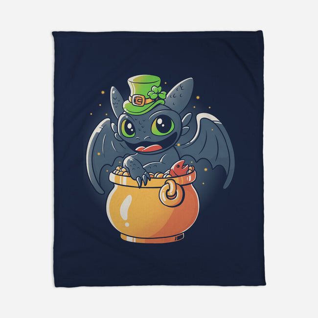 Irish Dragon-none fleece blanket-eduely