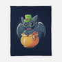 Irish Dragon-none fleece blanket-eduely