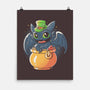 Irish Dragon-none matte poster-eduely