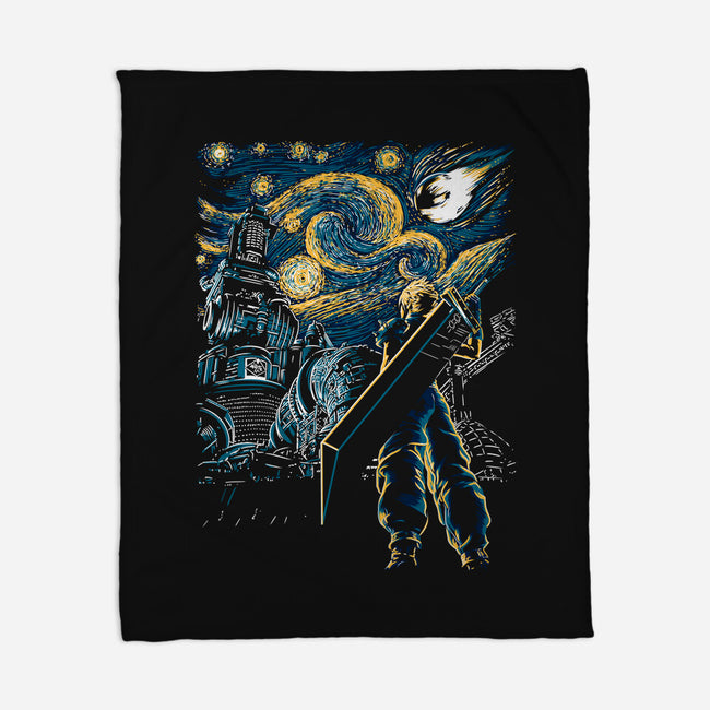 Starry Remake-none fleece blanket-ddjvigo