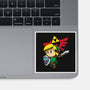 Hylian Hero-none glossy sticker-DrMonekers