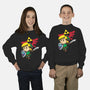 Hylian Hero-youth crew neck sweatshirt-DrMonekers