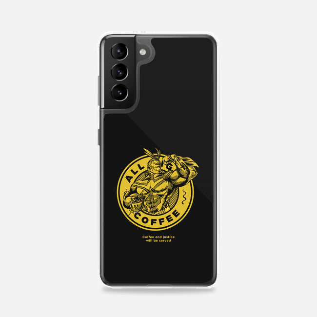 All Might Coffee-samsung snap phone case-yumie