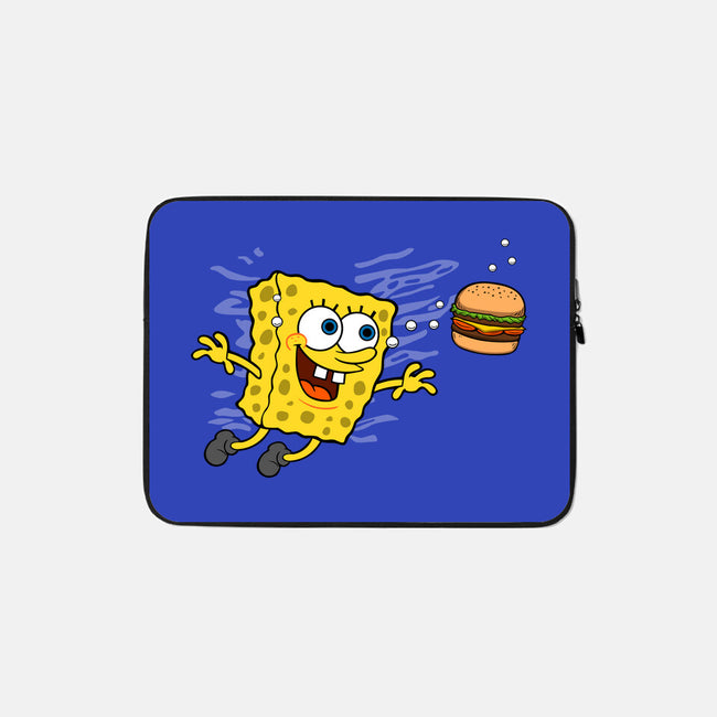 Spongemind-none zippered laptop sleeve-Melonseta