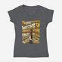 Smashing Every Expectation-womens v-neck tee-risarodil