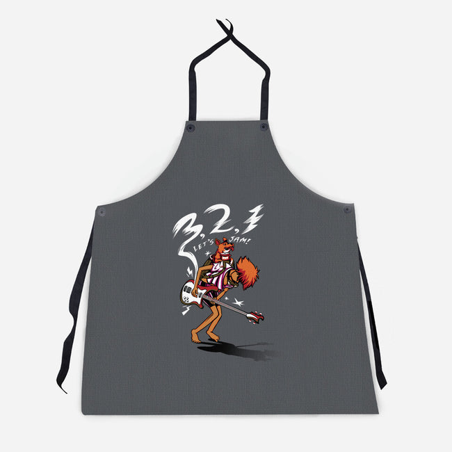 Let's Jam Ed-unisex kitchen apron-Ste7en Lefcourt