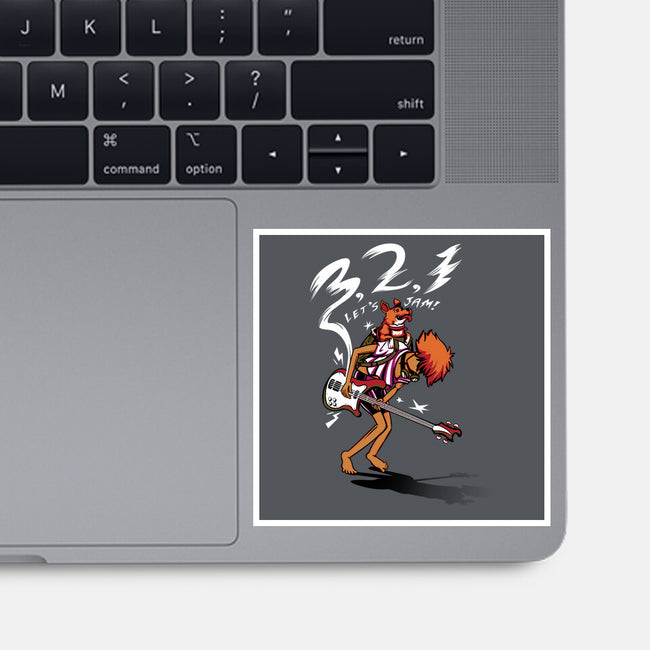 Let's Jam Ed-none glossy sticker-Ste7en Lefcourt