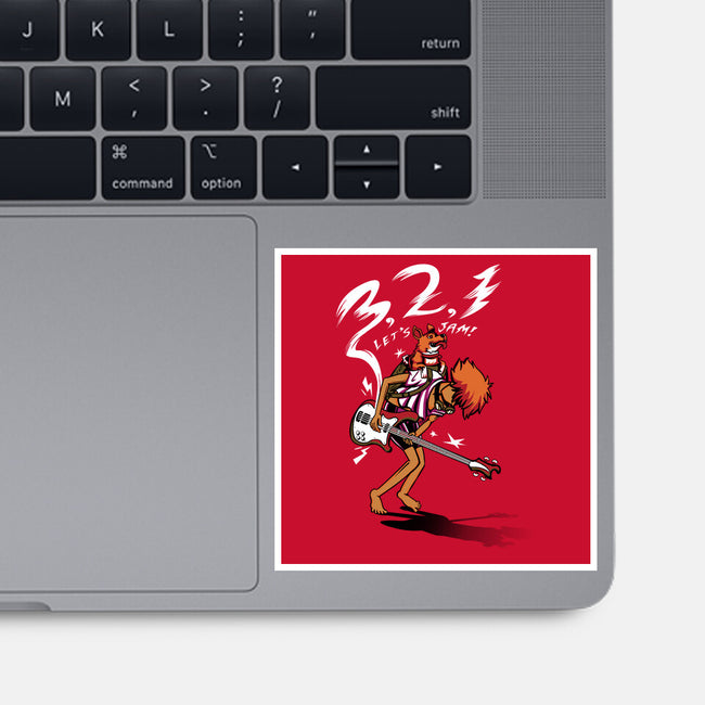 Let's Jam Ed-none glossy sticker-Ste7en Lefcourt