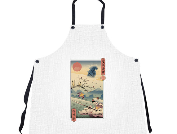 Wolf Princess Ukiyo-E