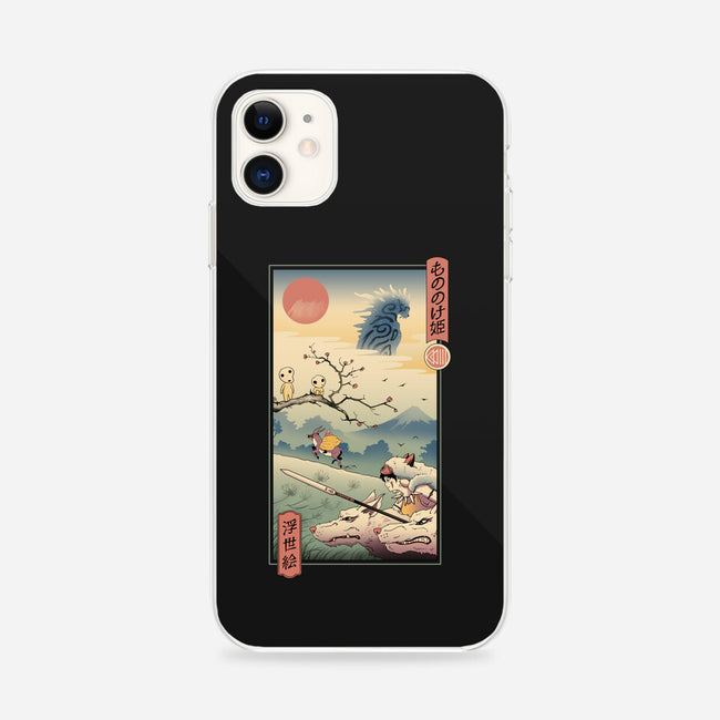 Wolf Princess Ukiyo-E-iphone snap phone case-vp021