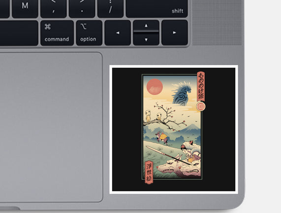 Wolf Princess Ukiyo-E