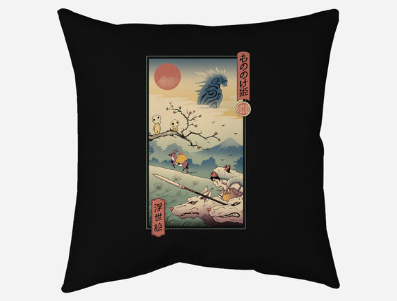 Wolf Princess Ukiyo-E