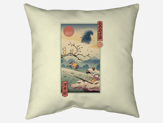 Wolf Princess Ukiyo-E